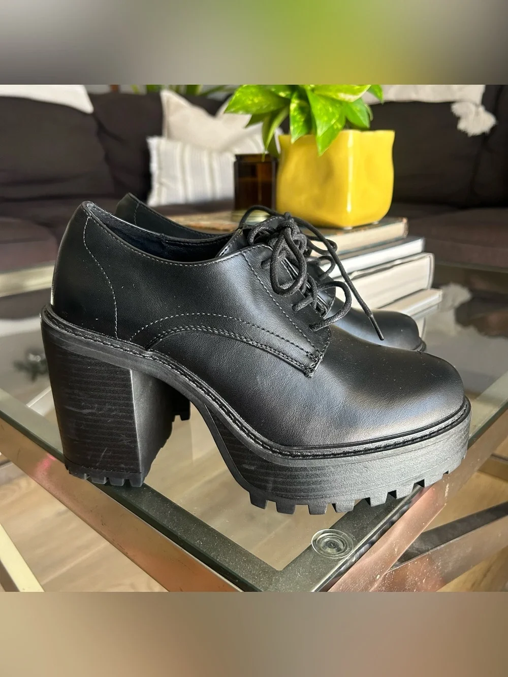 Torrid Lace-Up Heeled Oxfords